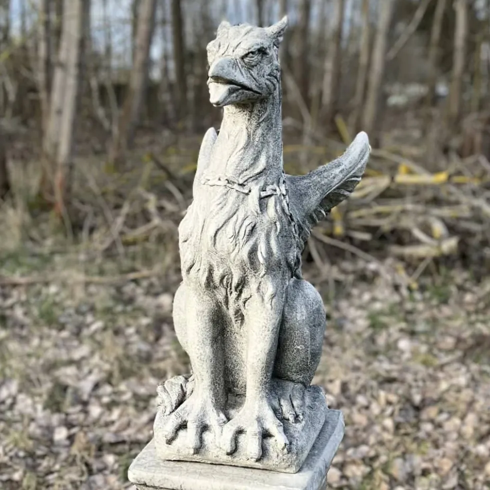 Gartenfigur KÖNIGSGREIF Höhe 75 cm