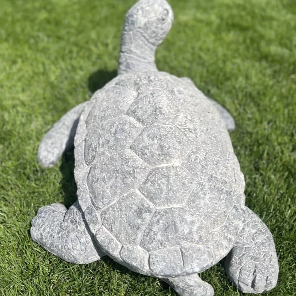 Gartenfigur Schildkröte TURTLE Casablanca Länge 58 cm