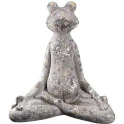 Gartenfigur Yoga Frosch Armin Casablanca H 50 cm