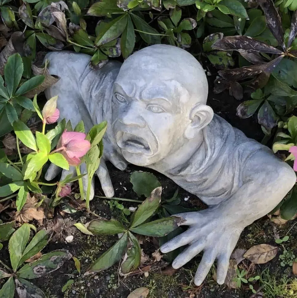 Gartenfigur ZOMBIE Höhe 20 cm