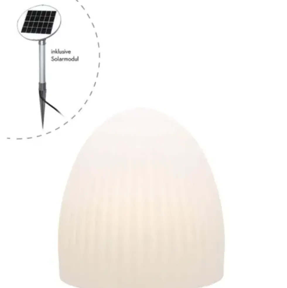 Gartenleuchte Shining Cage Solar- und Netzbetrieb