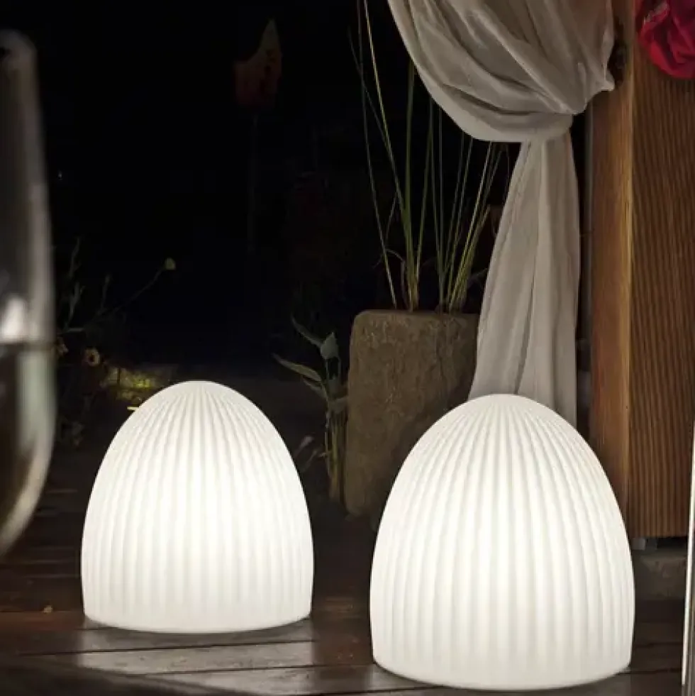 Gartenleuchte Shining Cage Solar- und Netzbetrieb