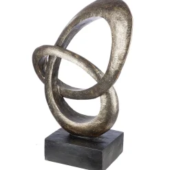 Gartenskulptur Sphere bronze Höhe 69 cm