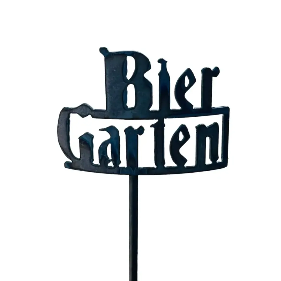 Gartenstecker Biergarten Höhe 109 cm