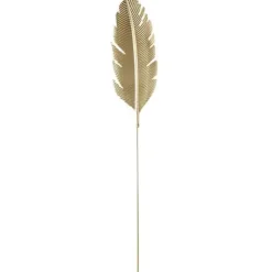 Gartenstecker Metall Deko PALMBLATT gold Casablanca Höhe 113 cm