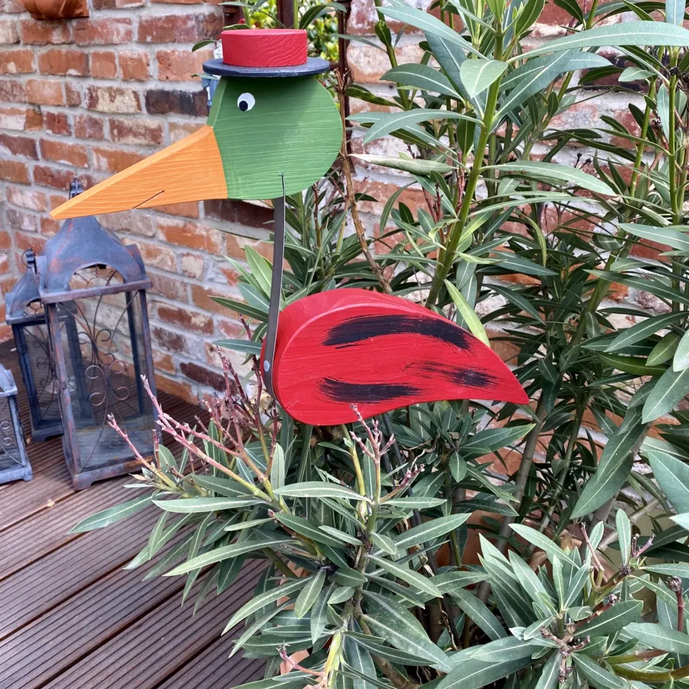 Gartenstecker SEPP Vogelvilla Höhe 60 cm