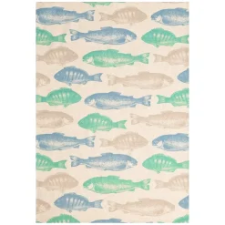 Geschirrtuch Magma Wellenzeit Fische 50×70 cm