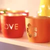 GiftCompany Windlicht Madras Love rot