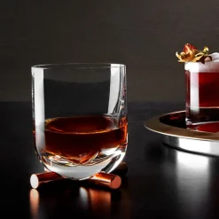 Glas Whiskyglas NUDE CAMP Kristallglas 350 ml