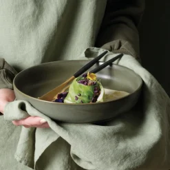 Gourmetteller ASA Keramik grün coppa nori D 22 cm