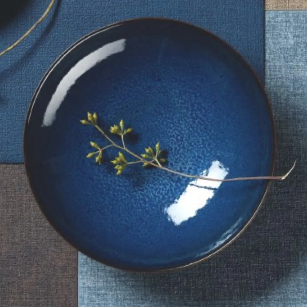 Gourmetteller Keramik blau ASA saisons midnight blue D 23 cm