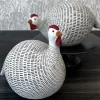 Hahn und Henne Deko Figur Rila 2er Set Kaheku
