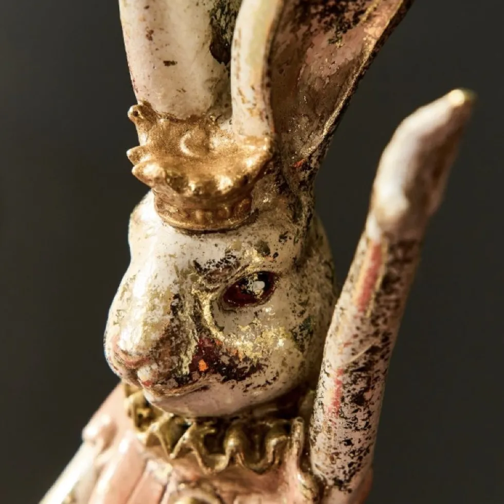 Hasenfigur Osterdeko modern Kleine Tänzerin Werner Voß Höhe 35 cm