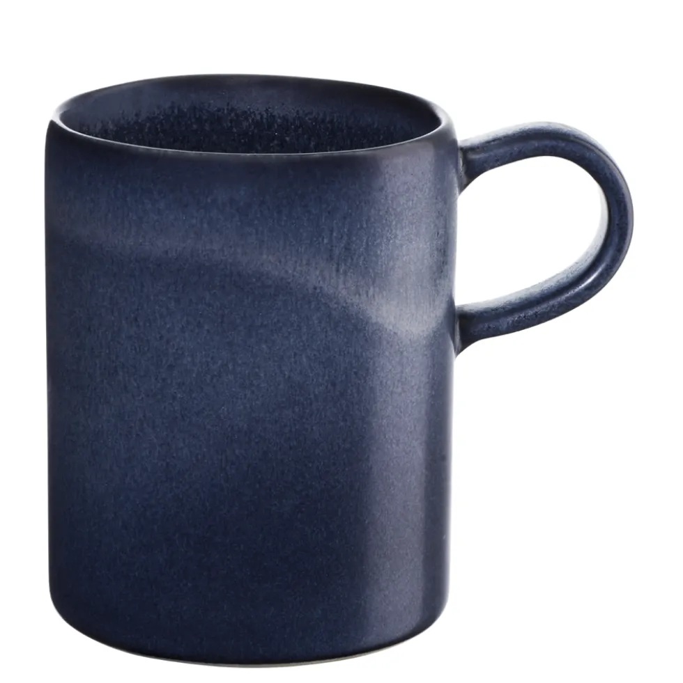 Henkelbecher ASA Steingut blau FormArt carbon 300 ml