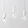 Hängelampe LYNGBY Fitting Porzellan weiß H 8,7 cm