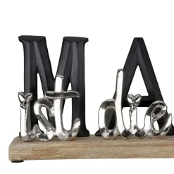 Holzskulptur Schriftzug MAMA Breite 38 cm