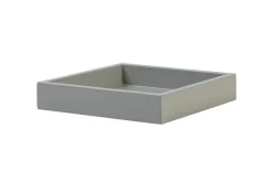 Holztablett quadratisch flanell 19×19 cm SPA GiftCompany