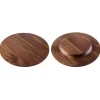 Holzteller Holz Giano Walnuss Kaheku Durchmesser 35 cm