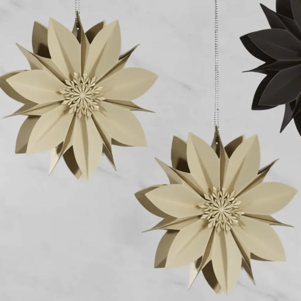 Kaheku Papierstern Faltstern Alea Khaki