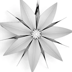 Kaheku Papierstern Faltstern Alea Hellgrau | Ø 20 / 40 cm | Skandinavischer Weihnachtsstern