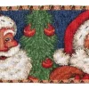 Kaheku Tischläufer Weihnachten 145×33 cm – Tischset Weihnachten 33×45 cm