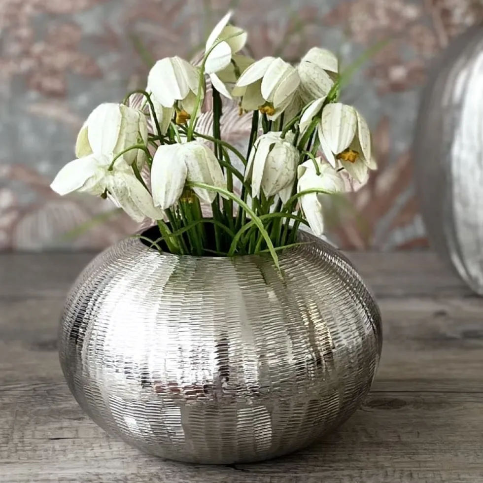 Kaheku Vase silber Corbara