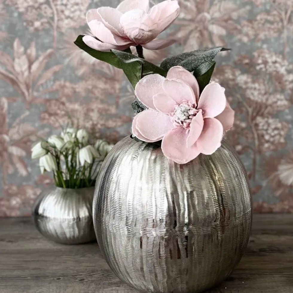 Kaheku Vase silber Corbara