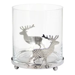 Kaheku Windlicht Glas Hirsch Minta
