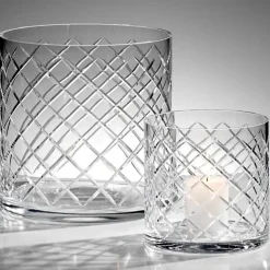 Kaheku Windlicht Glas Santorin