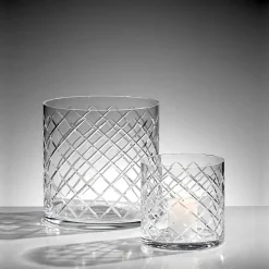 Kaheku Windlicht Glas Santorin
