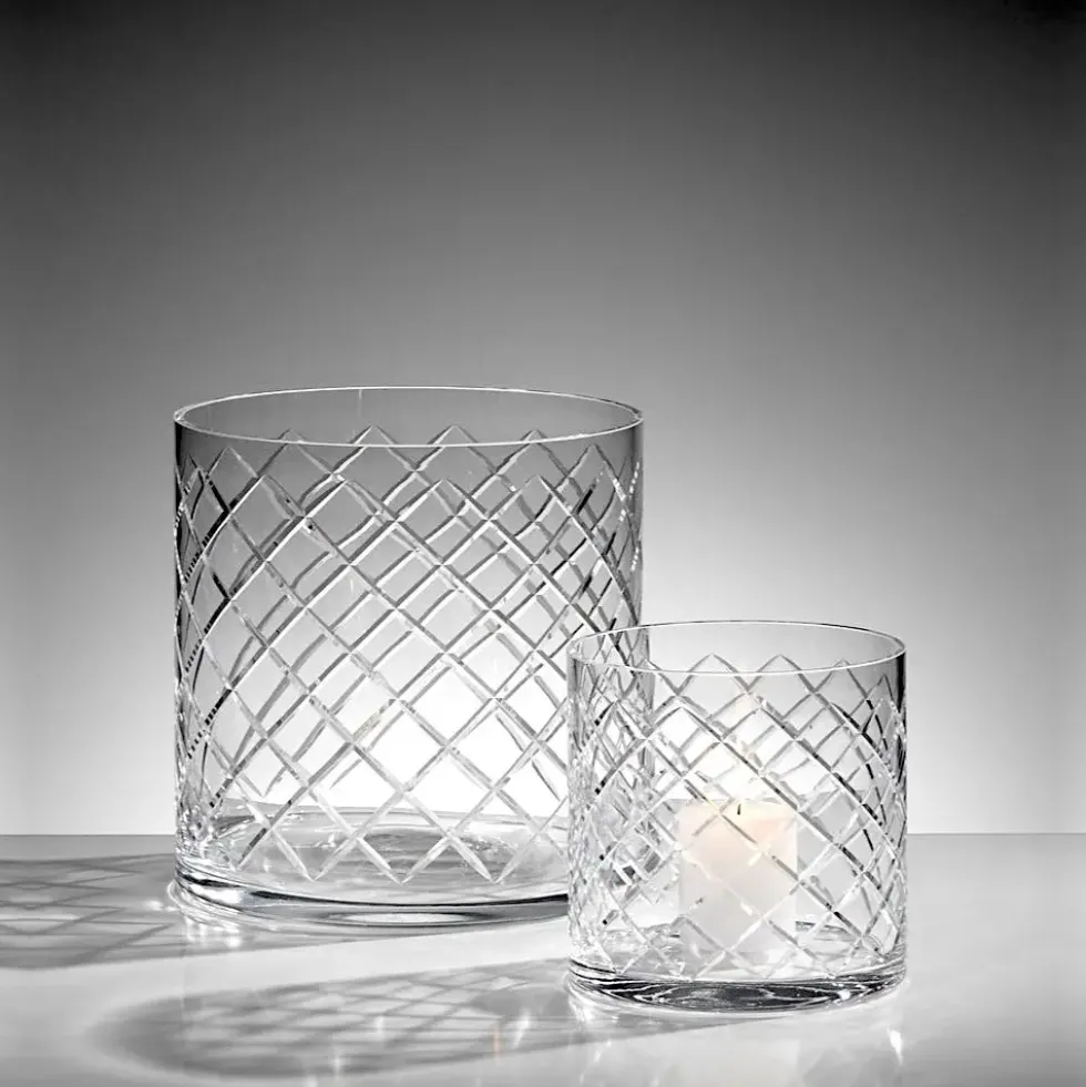 Kaheku Windlicht Glas Santorin