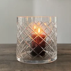Kaheku Windlicht Glas Santorin