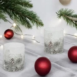 Kaheku Windlicht Glas Torla Zapfen