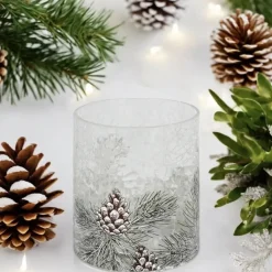 Kaheku Windlicht Glas Torla Zapfen