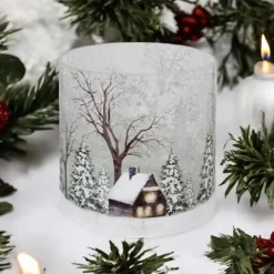 Kaheku Windlicht Weihnachten FARGO HAUS Höhe 20 cm