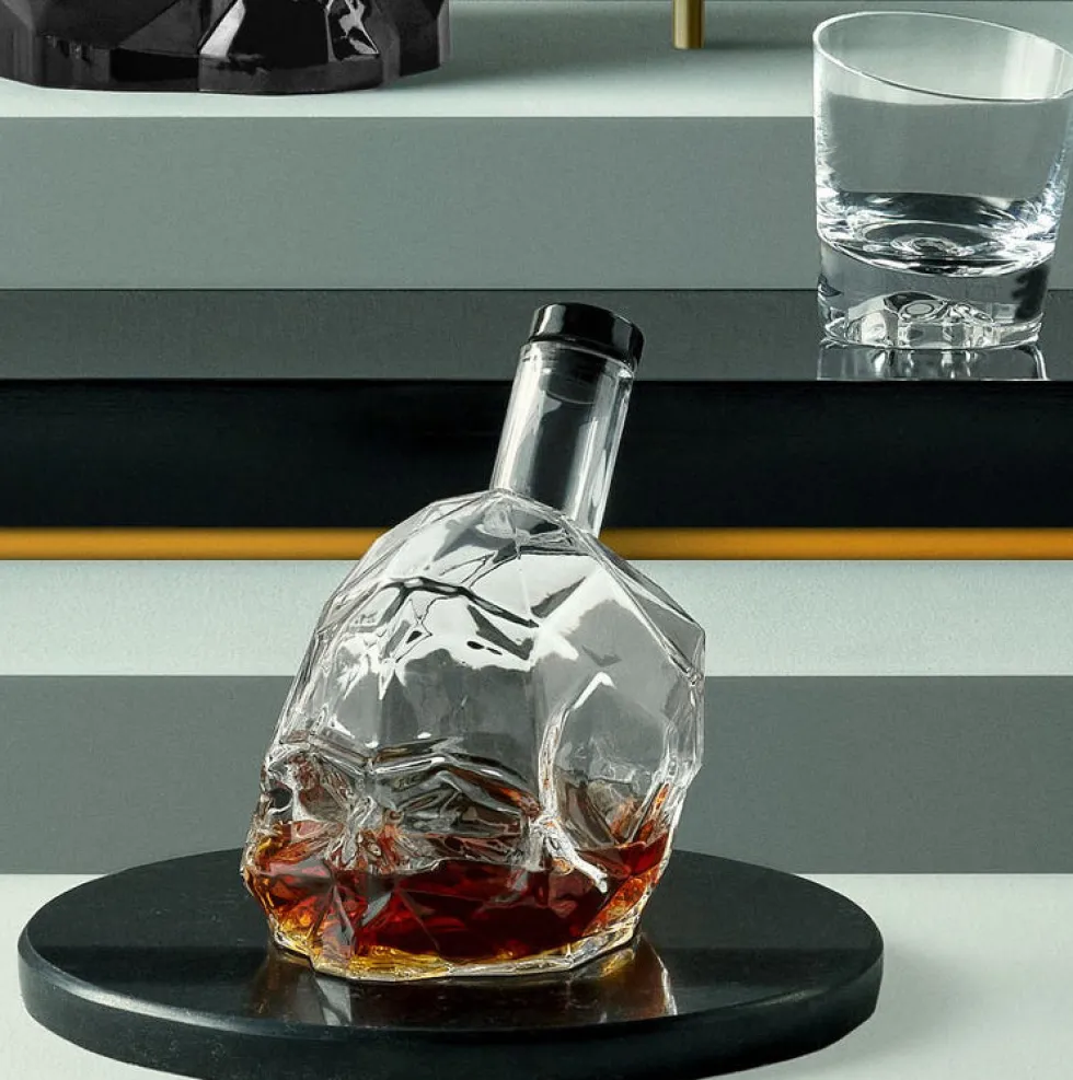 Karaffe NUDE Glass Memento Mori Kristall 750 ml