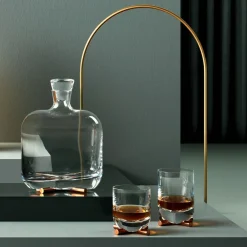 Karaffe Whiskykaraffe Kristallglas NUDE GLASS CAMP 1,5 l