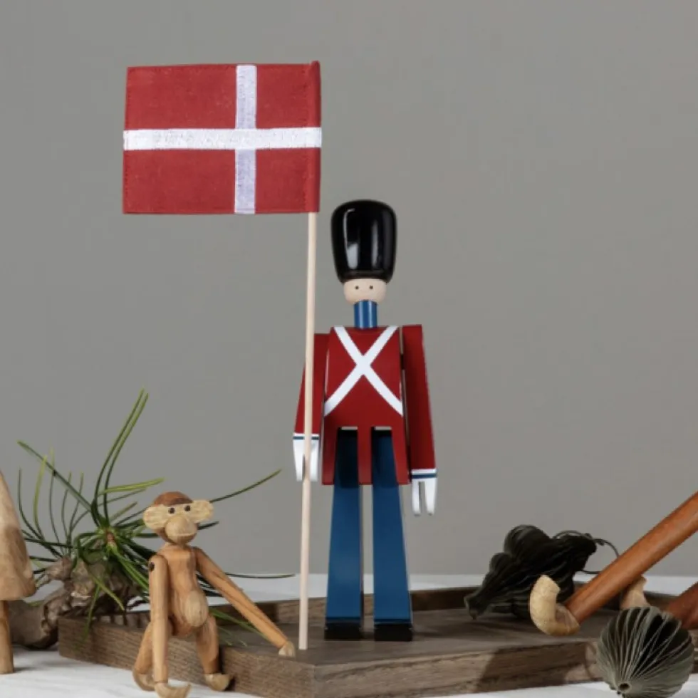 Kay Bojesen Fahnenträger Höhe 22 cm