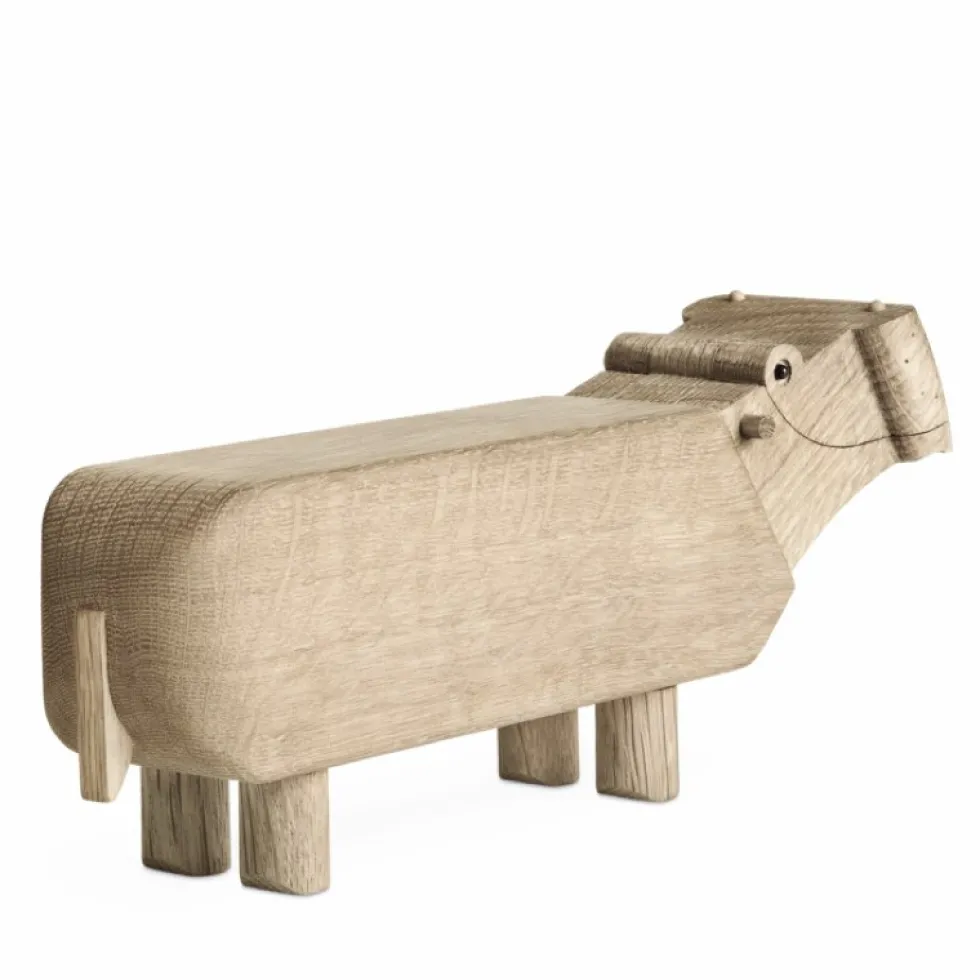Kay Bojesen Flusspferd Franz Höhe 8 cm