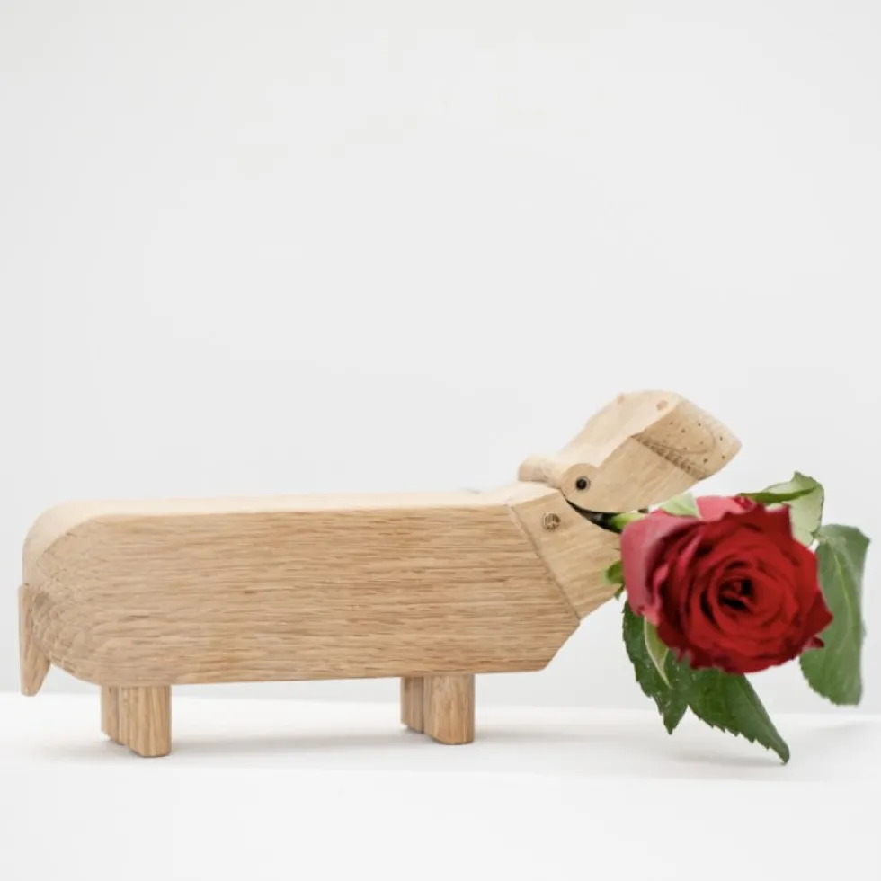 Kay Bojesen Flusspferd Franz Höhe 8 cm