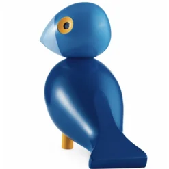Kay Bojesen Singvogel Kay blau Höhe 15 cm