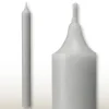 Kerzen grau Set Rustic Stabkerzen