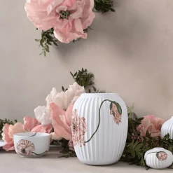 Kerzenhalter mit Blume Kähler Hammershoi Poppy