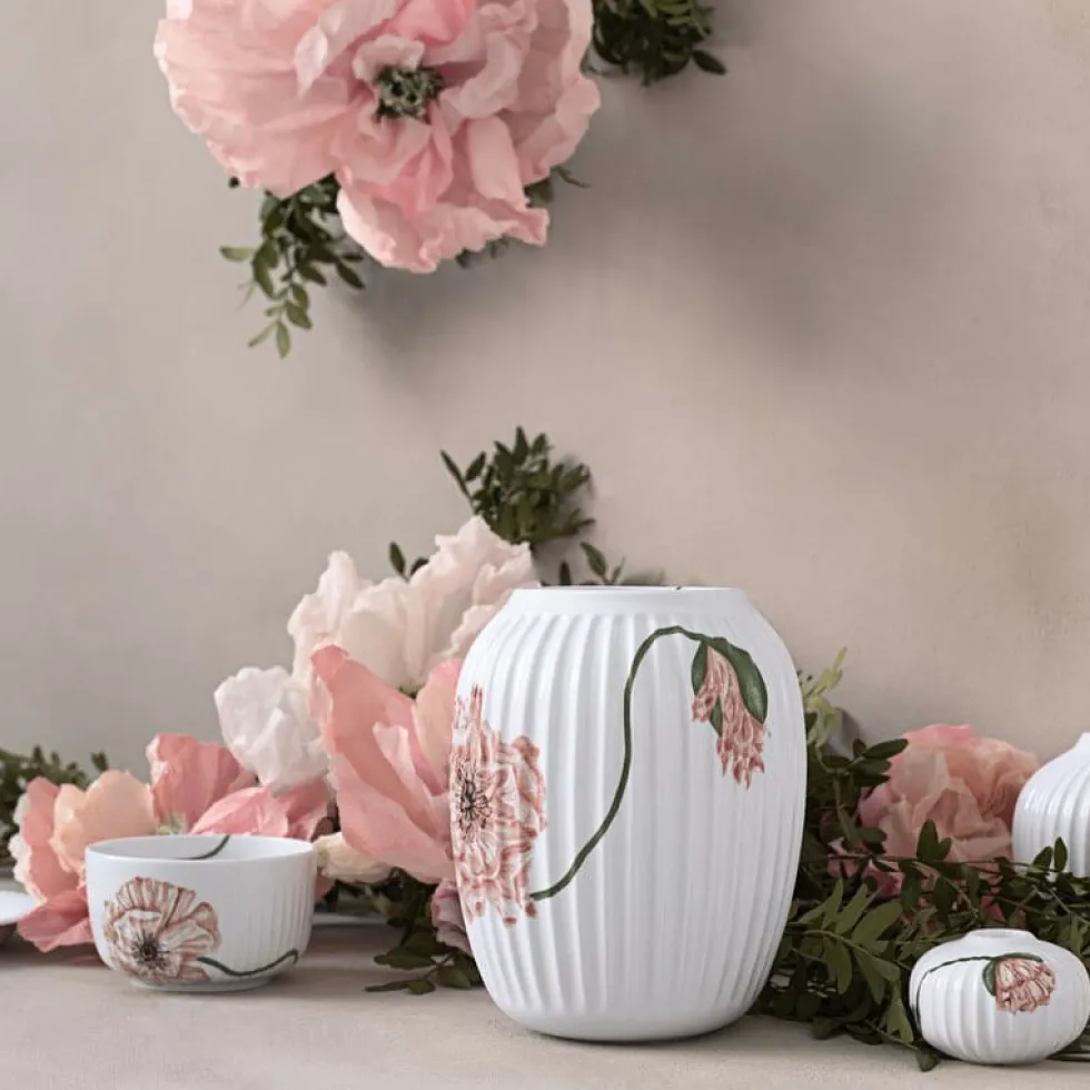 Kerzenhalter mit Blume Kähler Hammershoi Poppy
