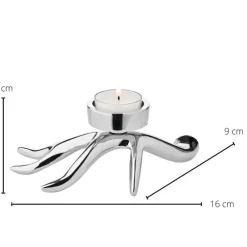 Kerzenleuchter KEKE Geweih Edzard Länge 16 cm