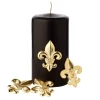 Kerzenpin Lilie gold Edzard 4er Set gold 6 cm