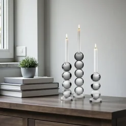 Kerzenständer Glas Vinesa Kaheku
