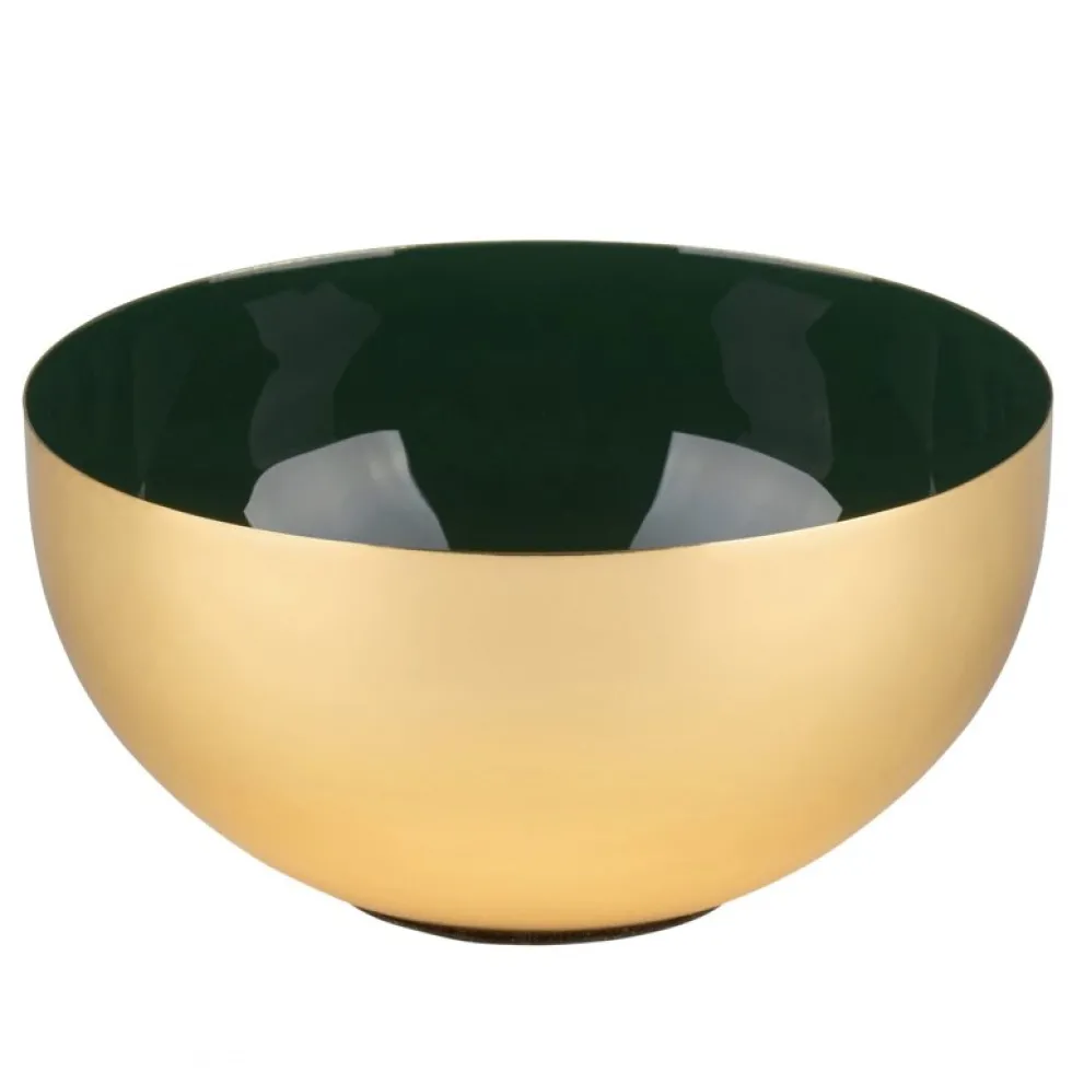 Kerzenständer gold rund LAYER GiftCompany Durchmesser 14 cm