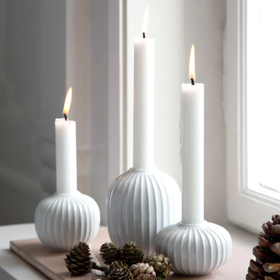 Kerzenständer Kähler Hammershoi weiß