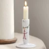 Kerzenständer Weihnachten Kähler Porzellan Hammershoi Höhe 12 cm